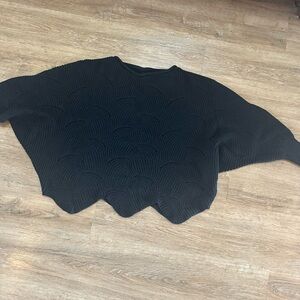 Classic Black Crew Neck Sweater
